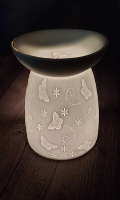 Butterfly patterned Oil/ Wax Burner
