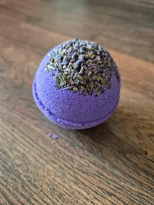 “Love Lavender” Bath Bomb (1)