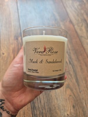 Musk & Sandalwood Candle