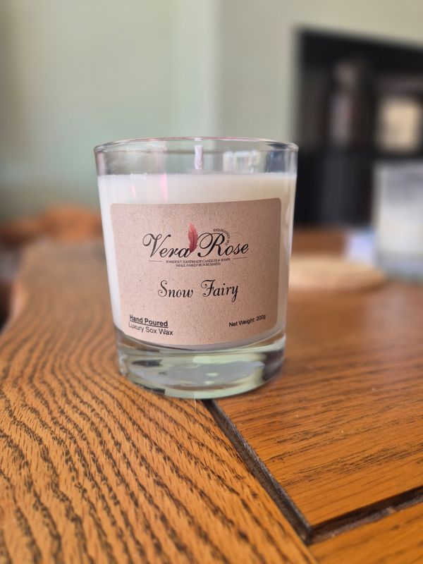 Snow Fairy Candle