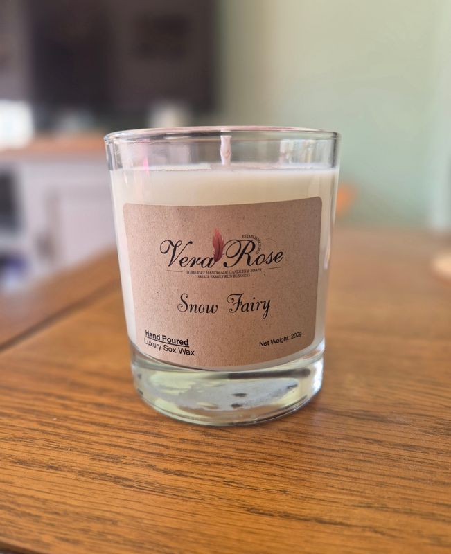 Snow Fairy Candle
