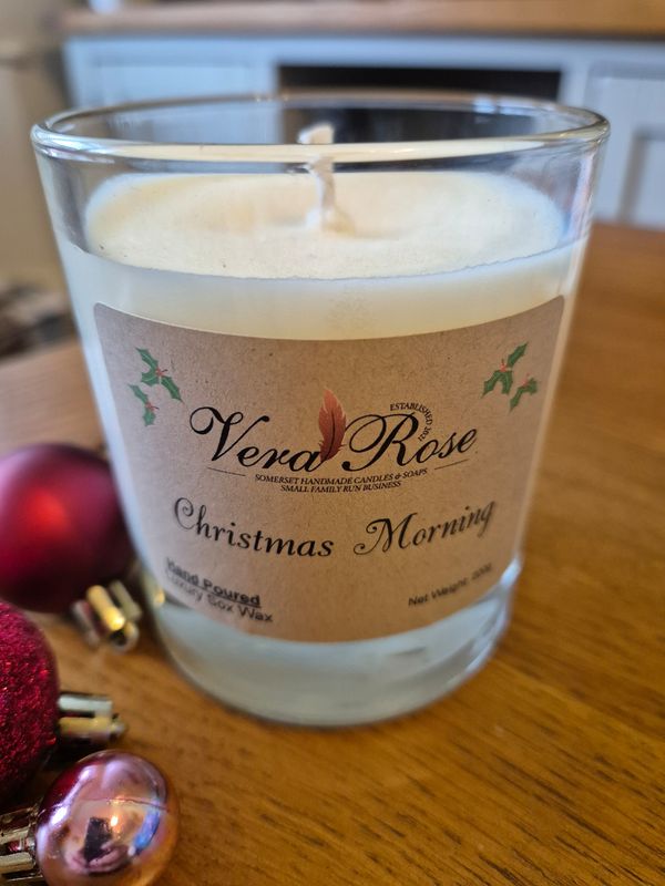 "Christmas Morning" scented Candle