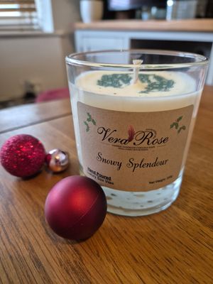 &quot;Snowy Splendour&quot; Scented Candle