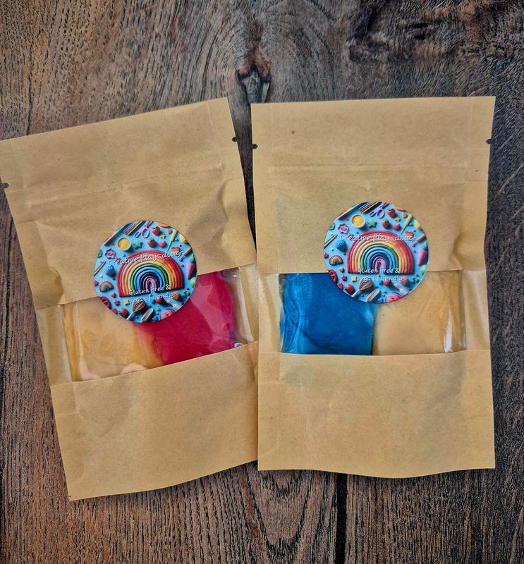 Gluten free coloured play dough