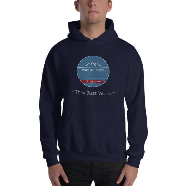 Hooded Sweatshirt, Color: Navy, Size: S