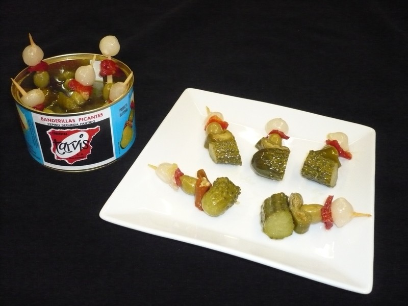 BANDERILLAS ENTERAS PICANTES o DULCES