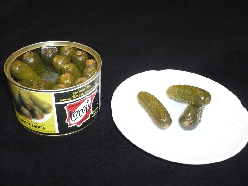 PEPINILLOS RELLENOS ANCHOA