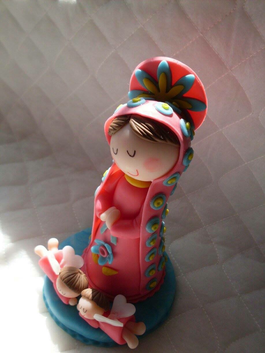 Virgen de Guadalupe. Estilo porfis.