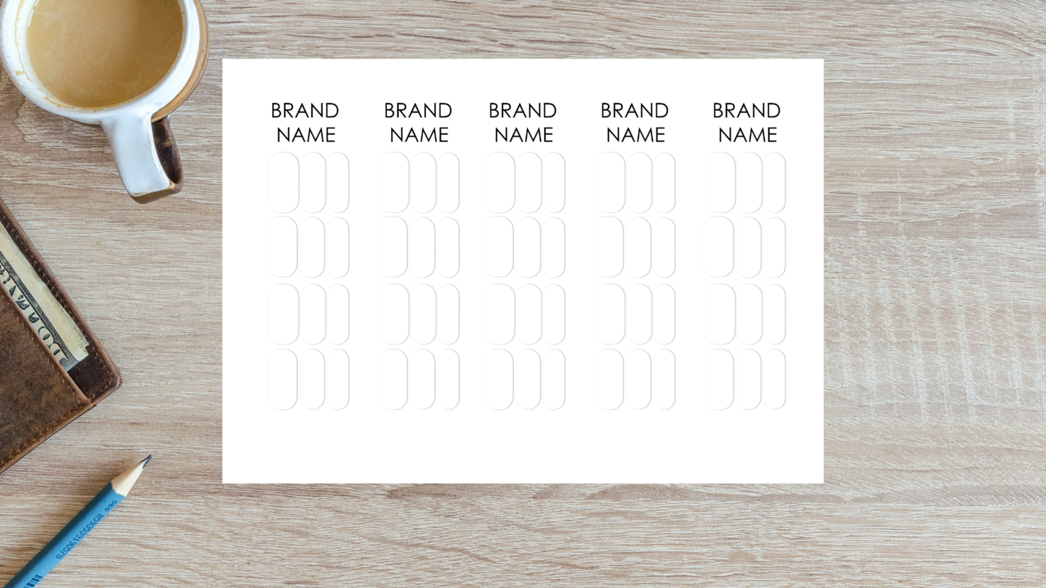Nail Waterslide Decals Templates Multiple