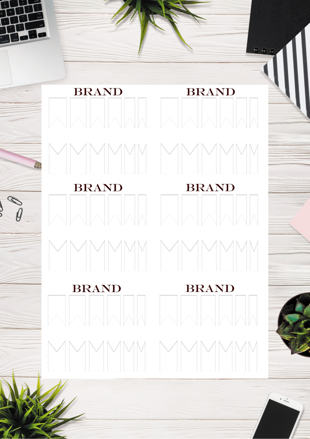 Triangle French Waterslide Decal 30mm