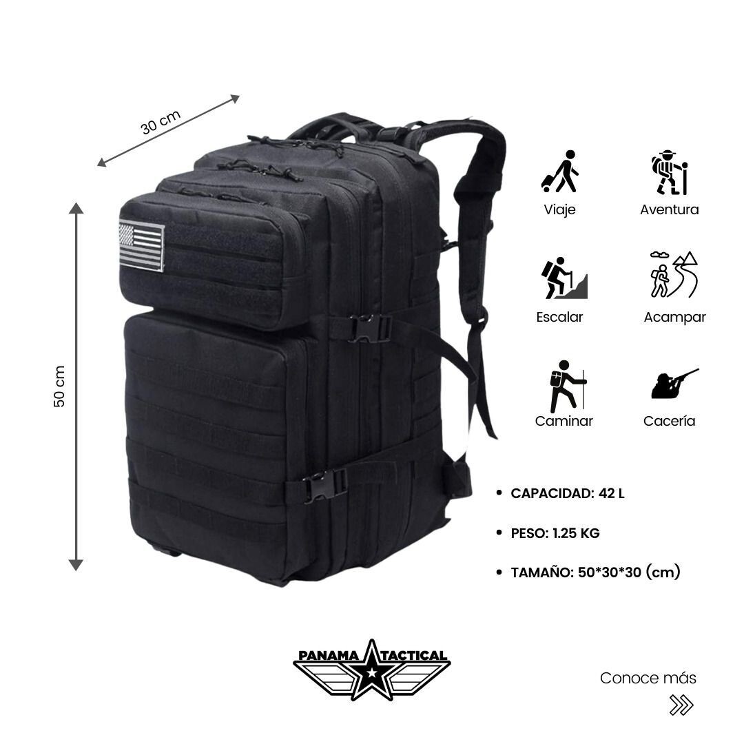 MOCHILA TÁCTICA