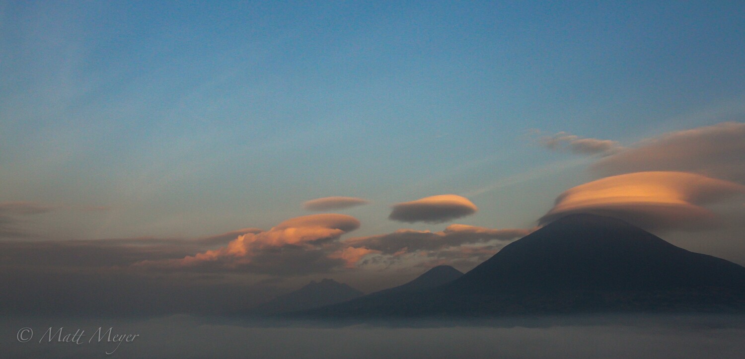 Virunga Volcanoes Sunrise