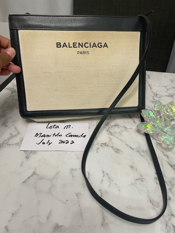 Authentic Balenciaga Canvass Crossbody
