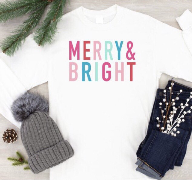 Merry and Bright Long Sleeve