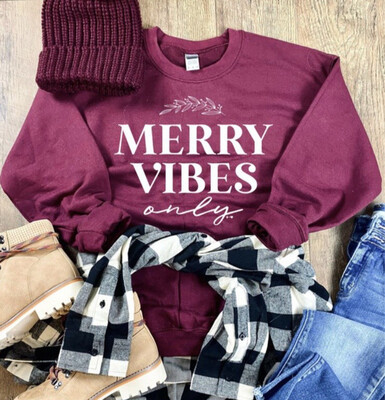 Merry Vibes Sweatshirt