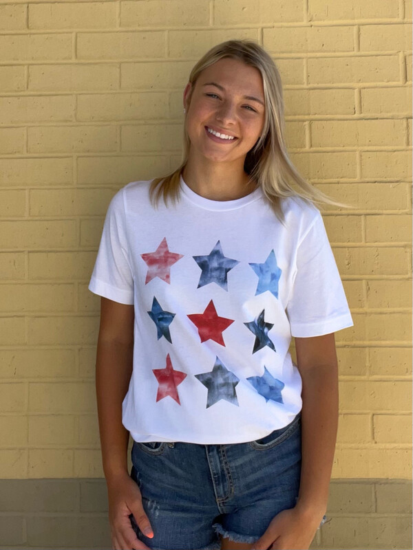 Watercolor Star Tee