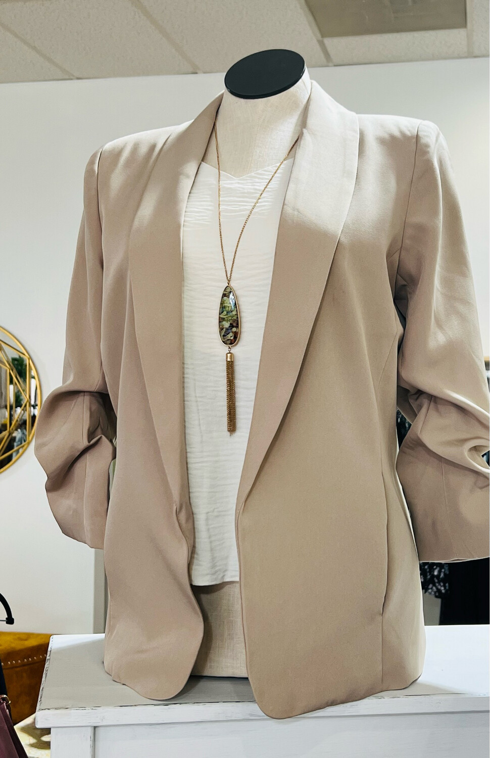 Scrunched Blazer