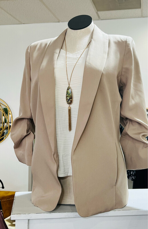 Scrunched Blazer