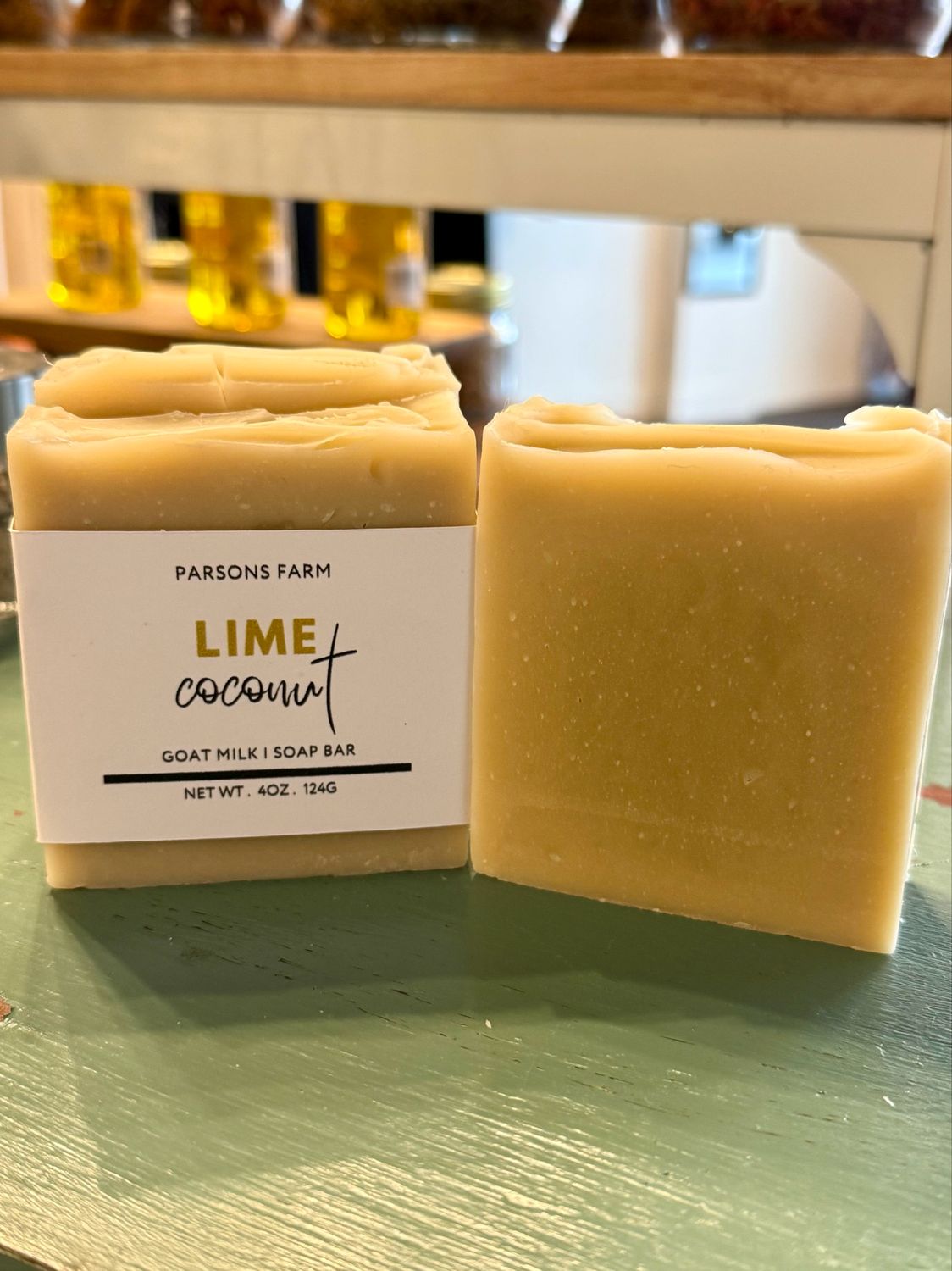 Coconut Lime Goat Milk Soap