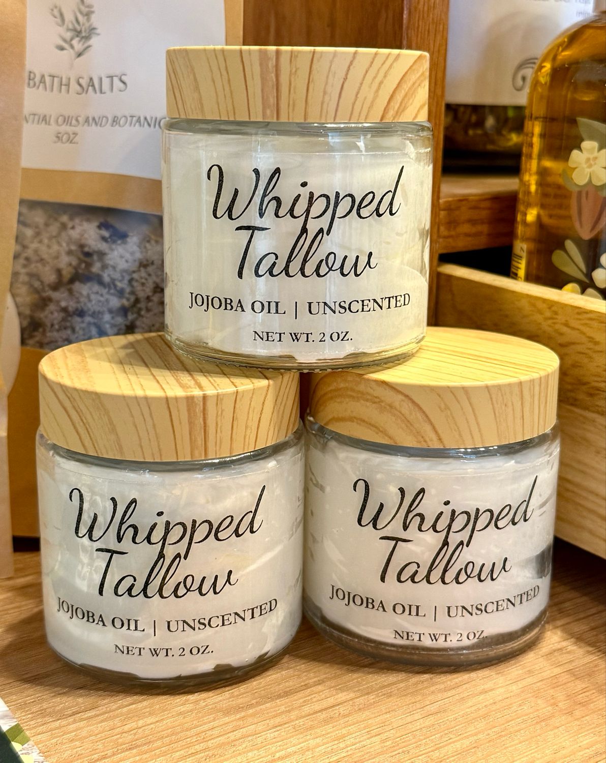 Whipped Tallow Unscented 2oz