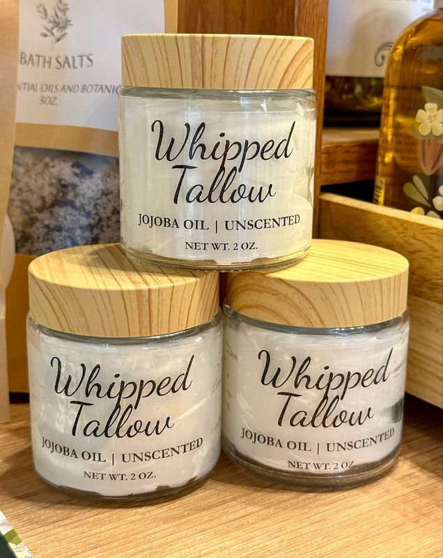 Whipped Tallow Unscented 2oz