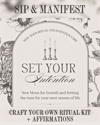 Sip and Manifest: A New Moon Vision Gathering