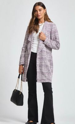 Regal Lavender Ivory Jacket