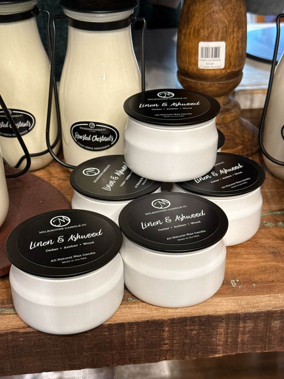 Linen &amp; Ashwood Traveler Tin Candle