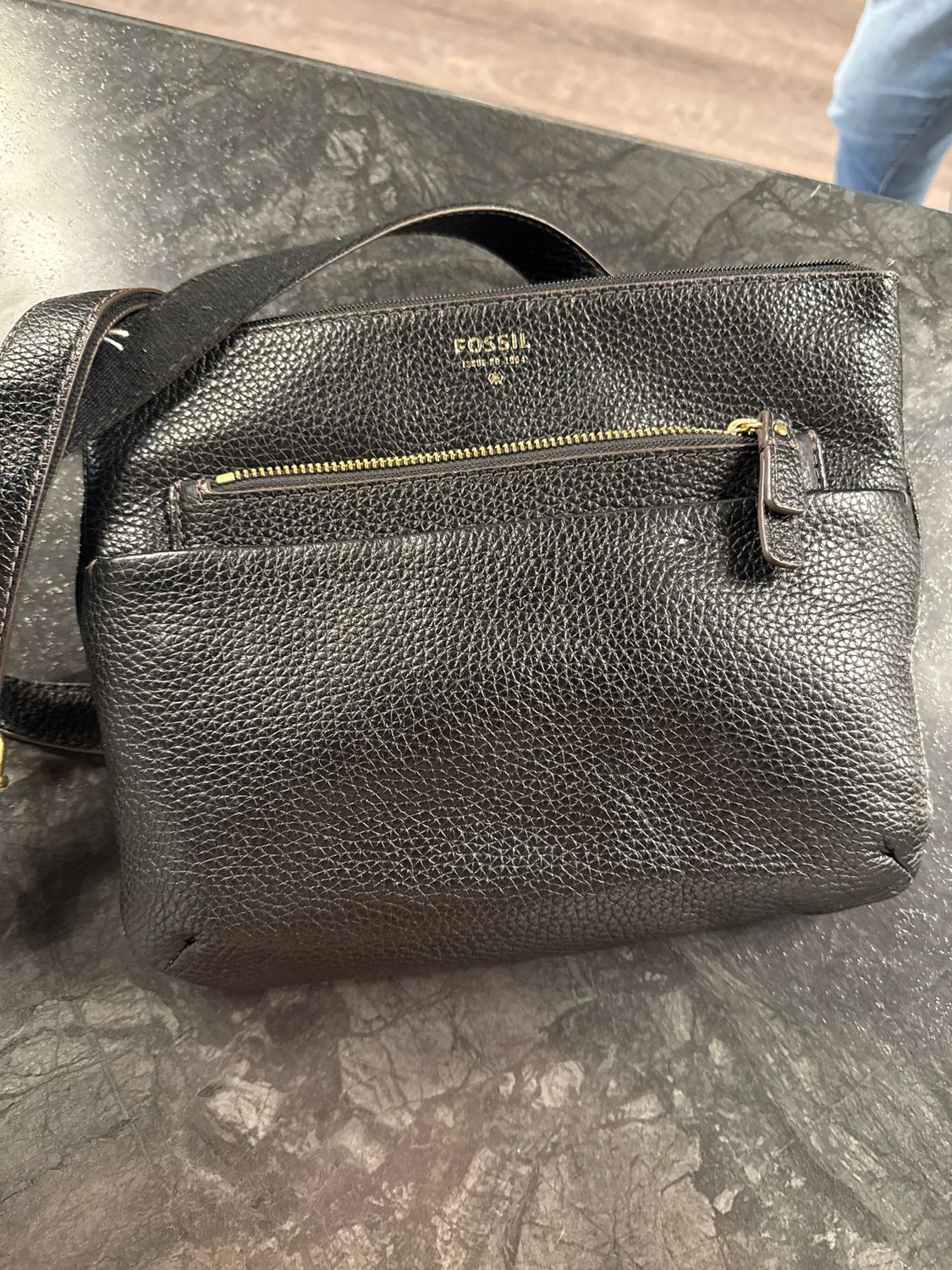 Black Fossil w/ Wallet