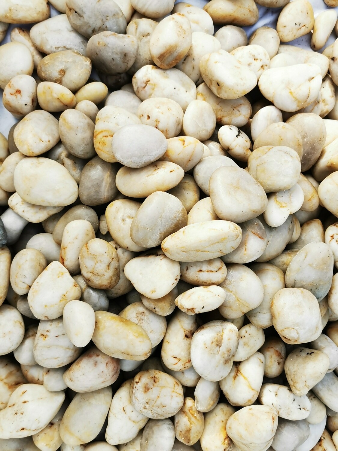 White/yellow cobblestone