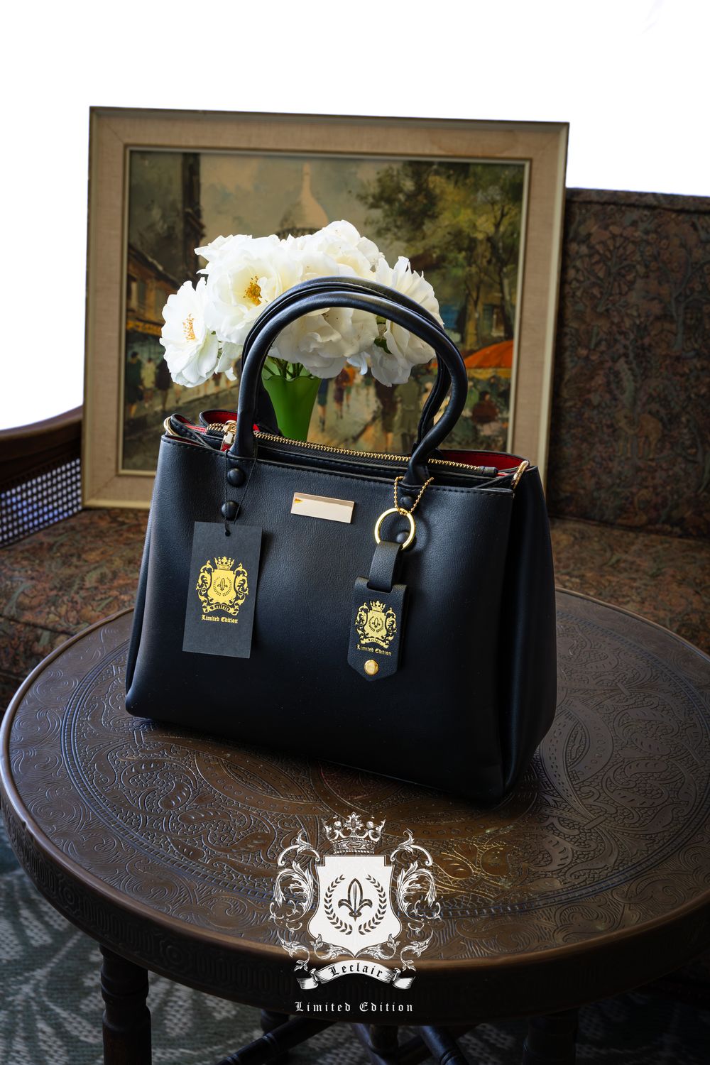 Medusa  (Engrave Lover&#39;s name on Handbag / Leclair Limited Edition)