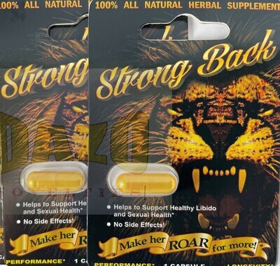 Strong Back - 2 single pack - Plus a gift a men pill