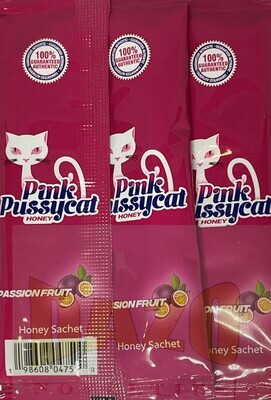 Honey Pink Pussycat - 3 sachets -passion fruit- Women enhancement
