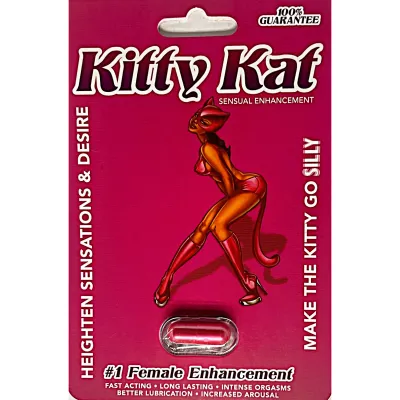 3 Kitty Kate 3 capsules female -her- sensual enhancement.