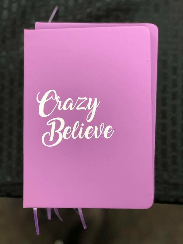 Crazy Believe Manfesting Journal