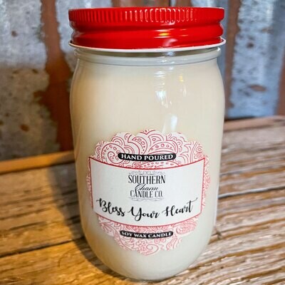 Bless Your Heart Candle