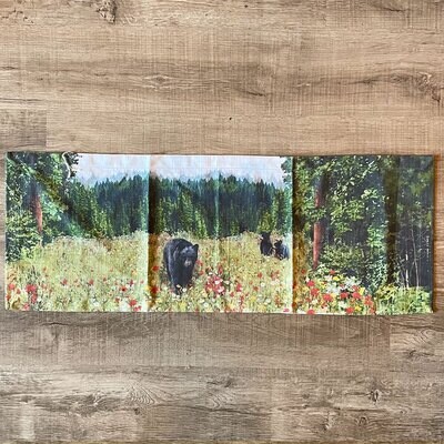 Hello Bear Table Runner
