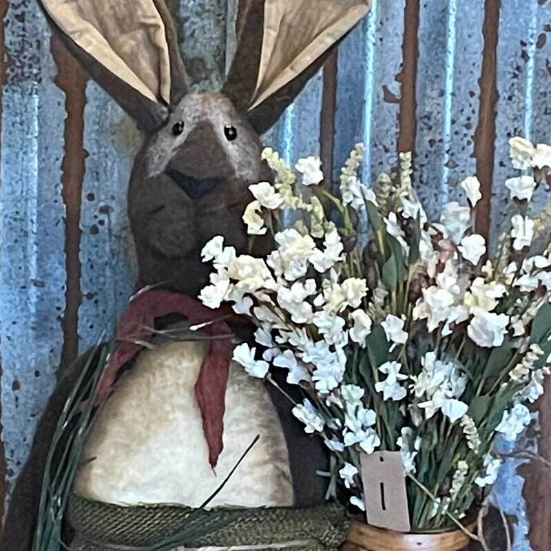 Bunny Boy with Flowers 1