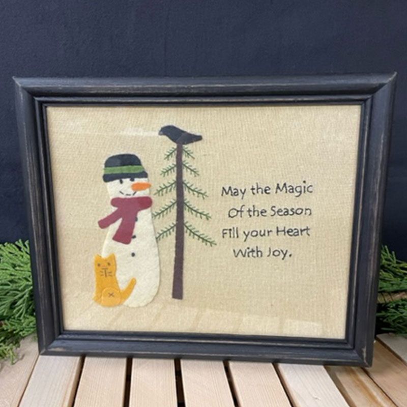 Stitchery Picture - Magic of the Season