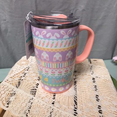Bunny Trail Travel Mug 18 Oz