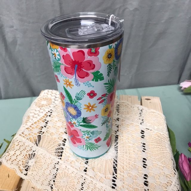 Tumbler 22 Oz Island Bloom