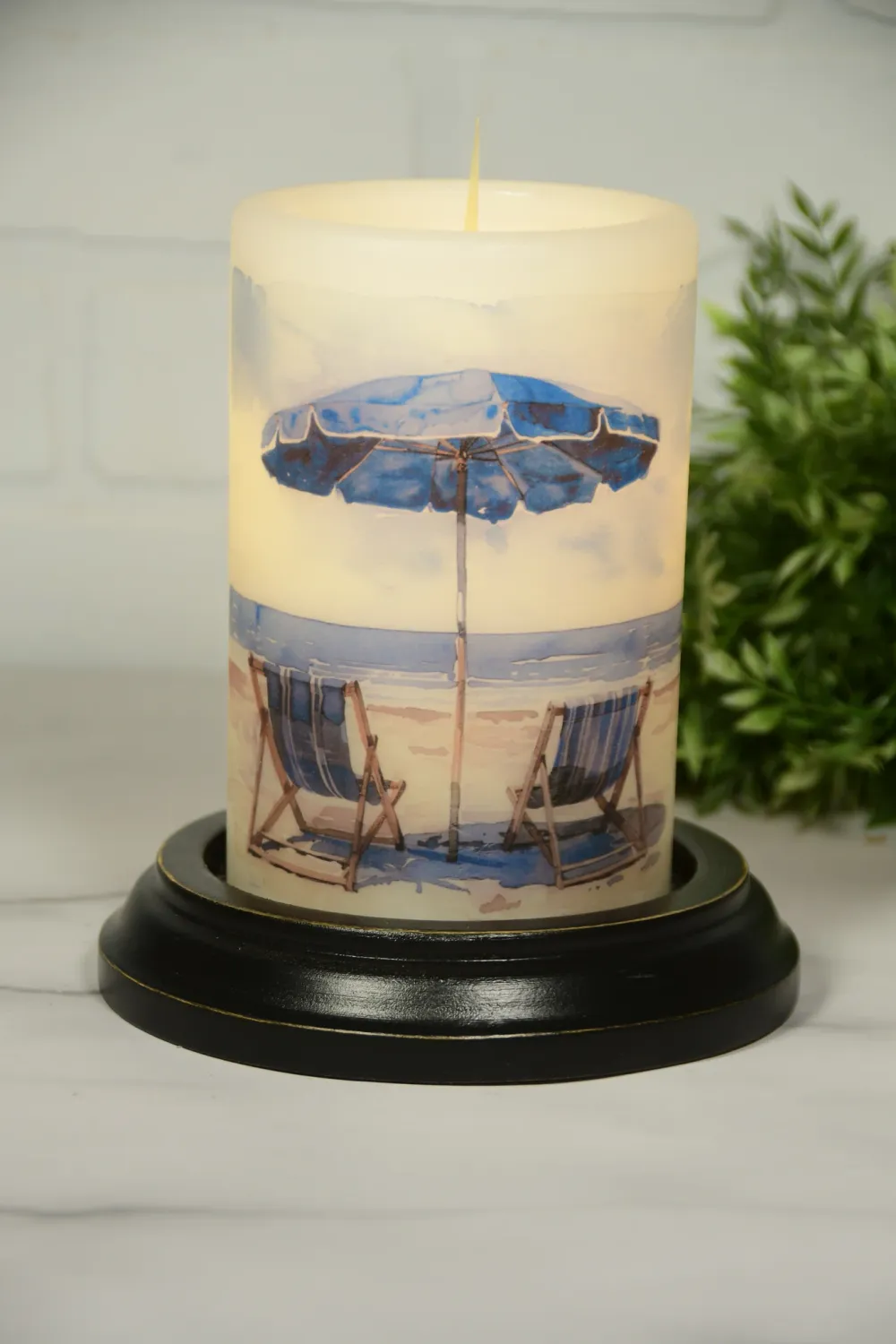 Beach Umbrella Blue Vanilla CR