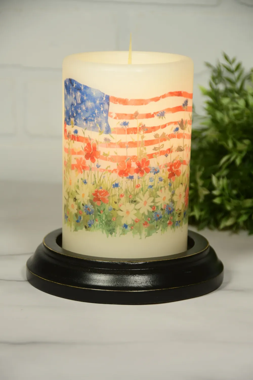 Summer Prairie Flag Vanilla CR