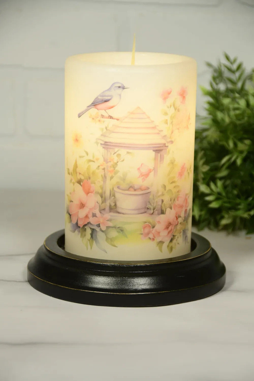 Bird House Floral Vanilla CR