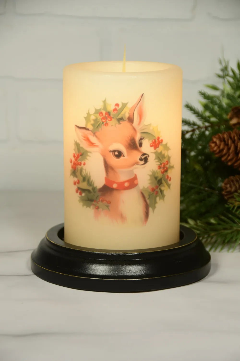Dasher Retro Reindeer Cream CR