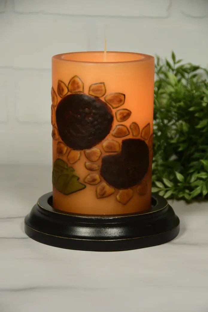 Spring Sunflower Cluster Cinnamon CR