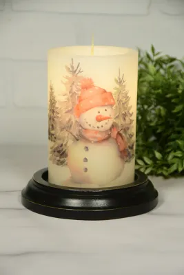 Winter Woods Snowman CR