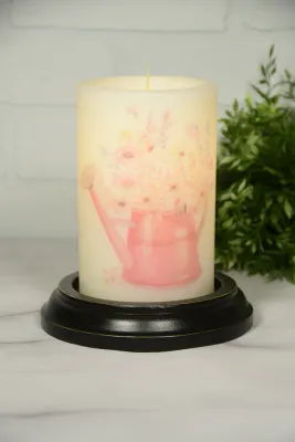 Pink Cottage Sprinkling Can CR