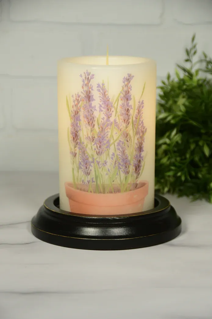 Lavender in Pot Sleeve CR