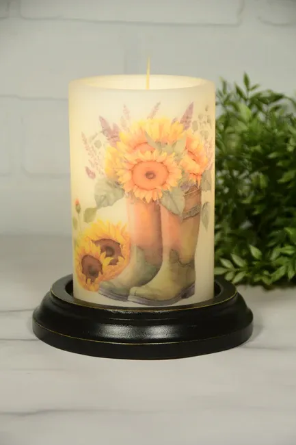 Garden Boot Sunflower CR